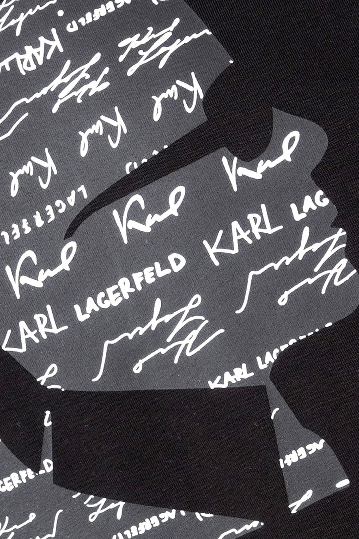 Men's T-Shirts Karl Lagerfeld Black