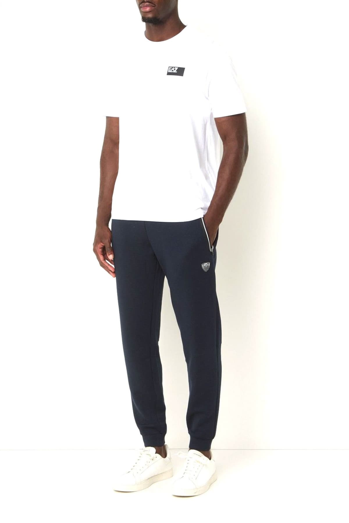 ARMANI 7 ΠΑΝΤΕΛΟΝΙ ΦΟΡΜΑ LOGO ΜΠΛΕ