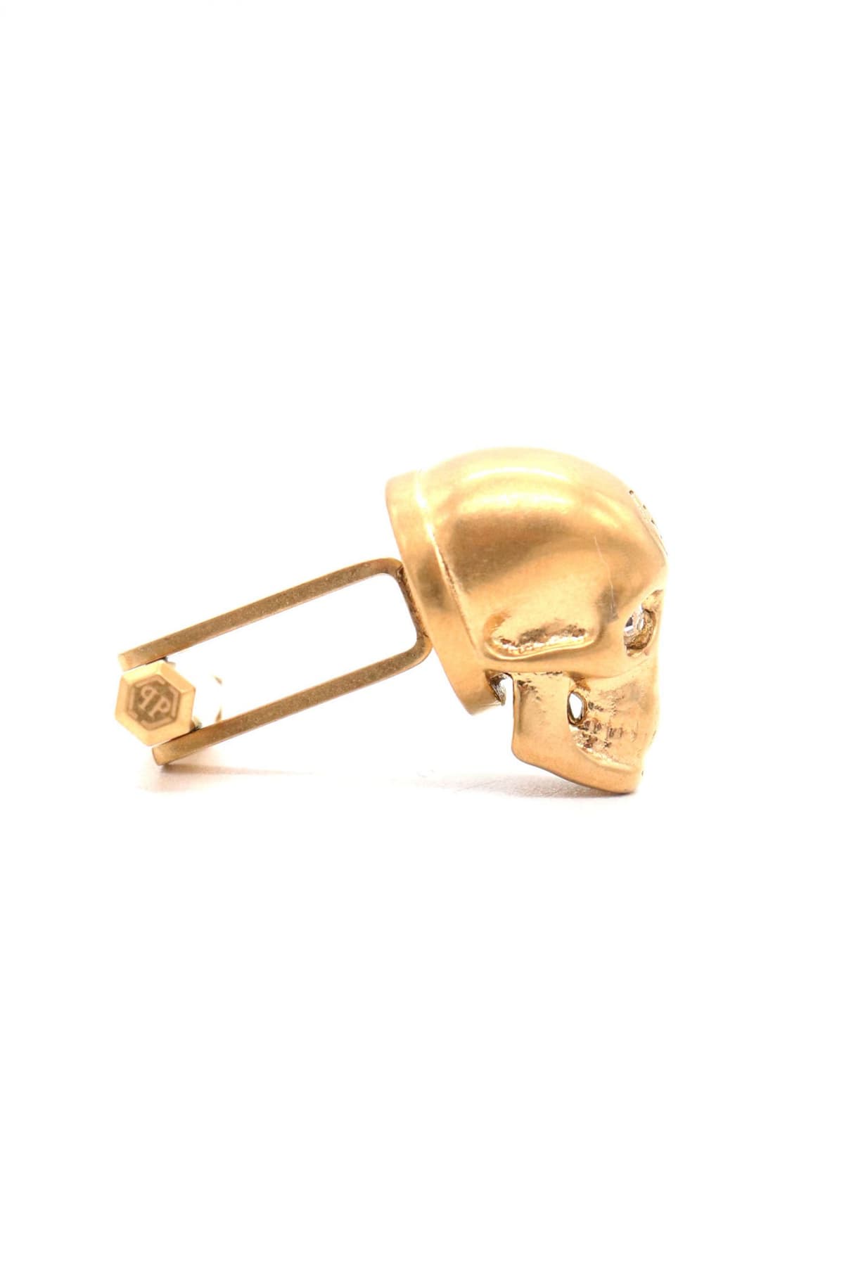 PHILIPP PLEIN ΜΑΝΙΚΕΤΟΚΟΥΜΠΑ CUFFLINKS IP 3D SKULL ΧΡΥΣΟ