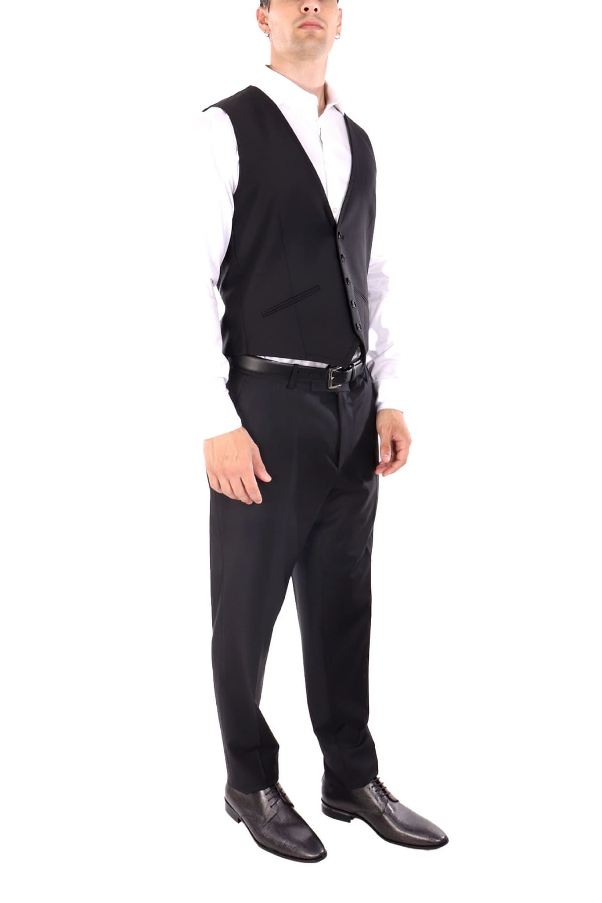 KARL LAGERFELD ΚΟΣΤΟΥΜΙ ΜΕ ΓΙΛΕΚΟ SUIT RISK 3PCS ΜΑΥΡΟ