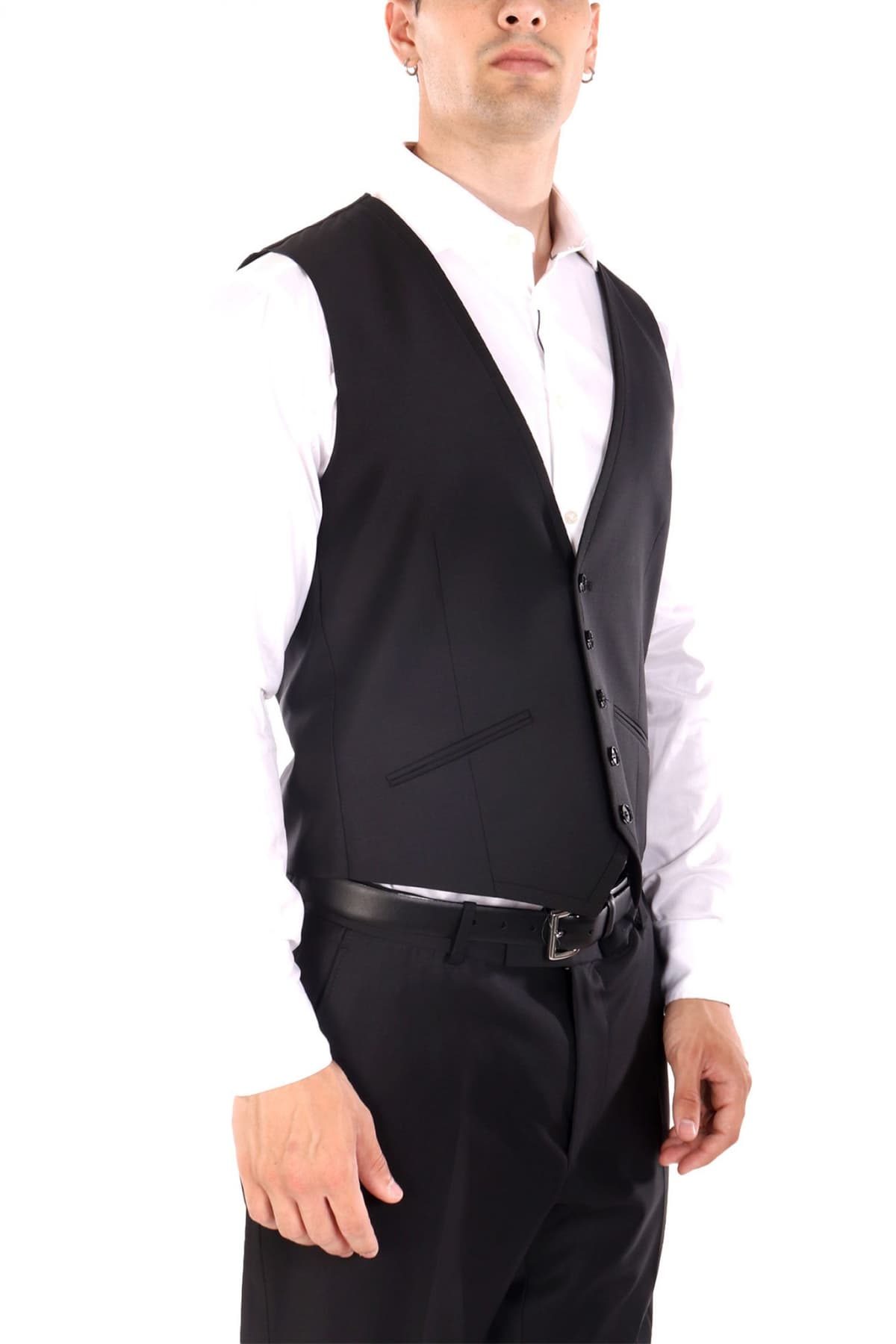 KARL LAGERFELD ΚΟΣΤΟΥΜΙ ΜΕ ΓΙΛΕΚΟ SUIT RISK 3PCS ΜΑΥΡΟ