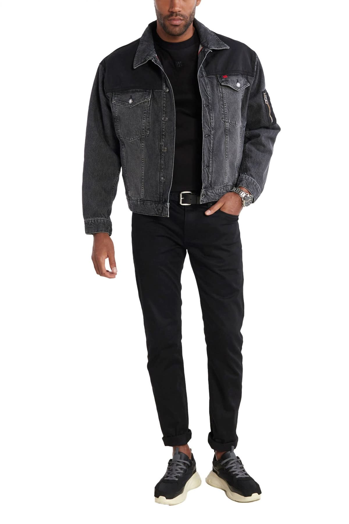 Men's T-Shirts Hugo Black