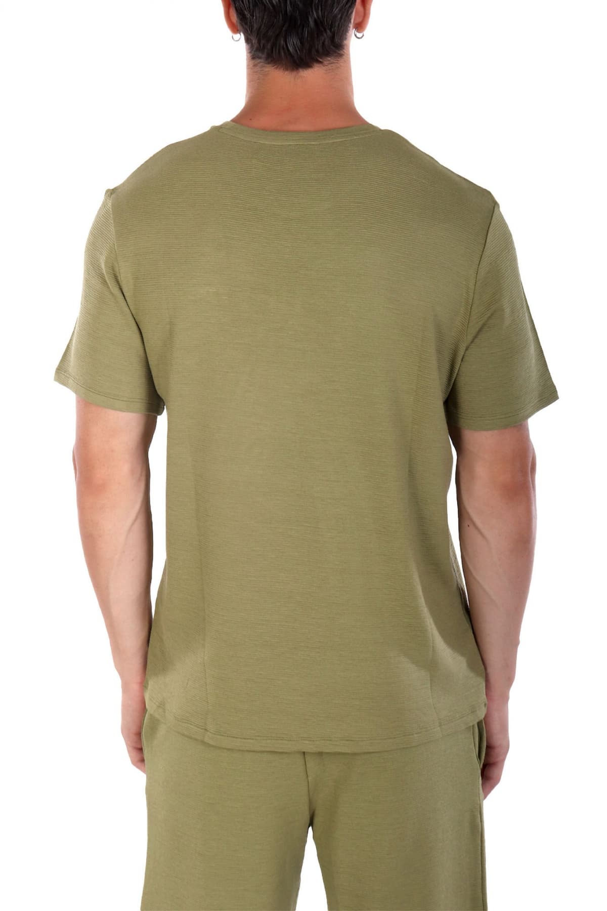 BOSS HOMEWEAR T-SHIRT RIB ΑΝΔΡΙΚΟ ΛΑΔΙ