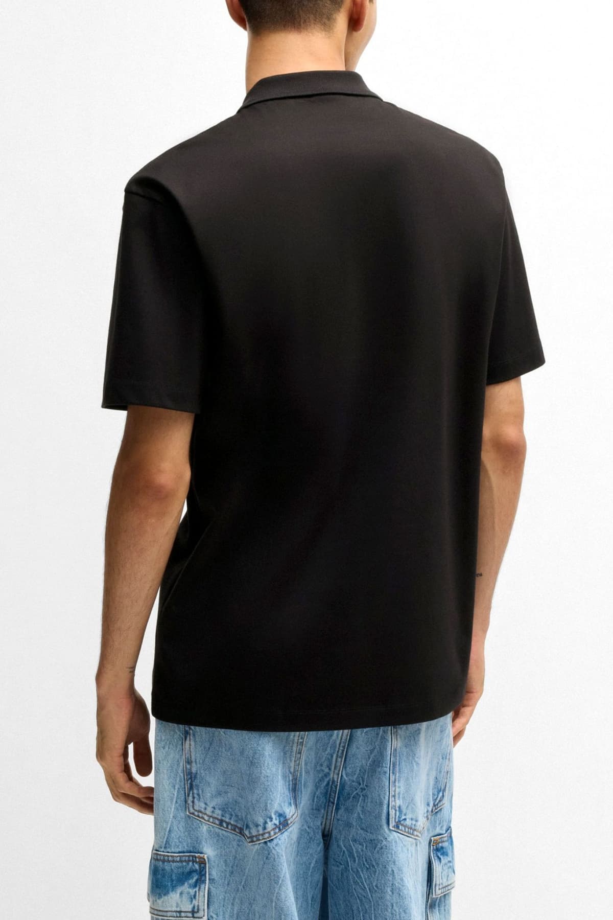 Men's Polo Shirts Hugo Black