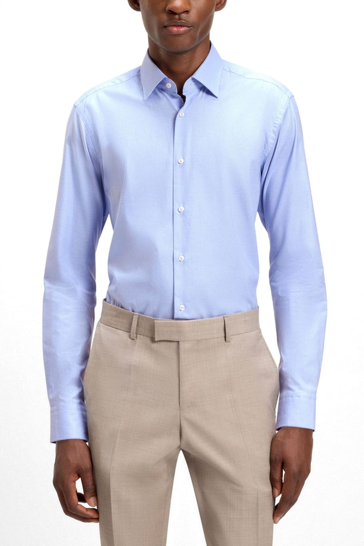 Men's Shirts Boss Blue