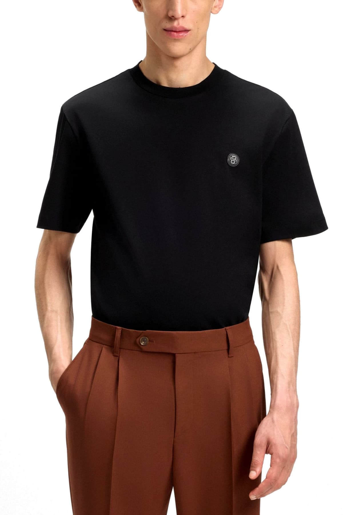 Men's T-Shirts Boss Brown