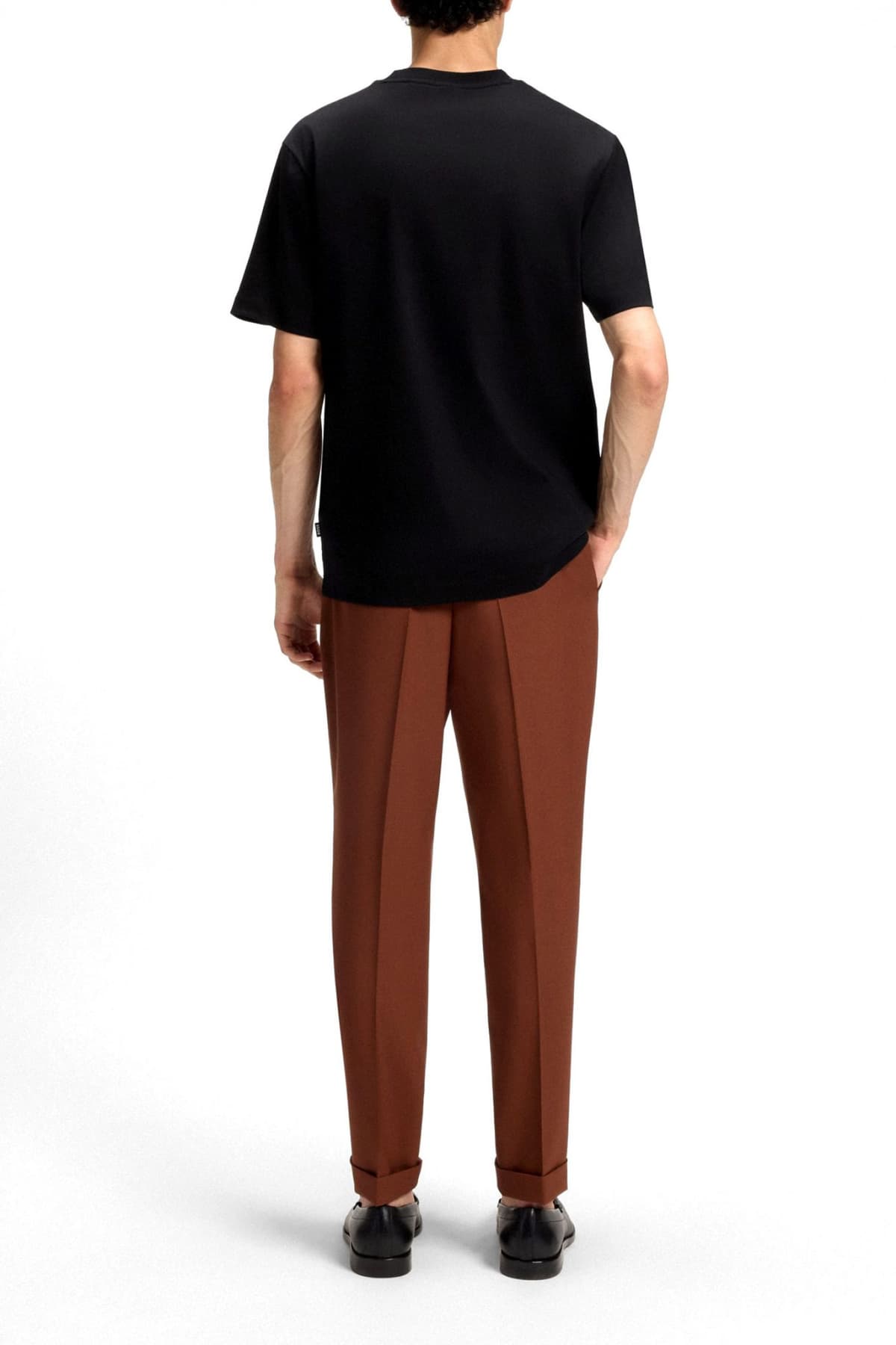 Men's T-Shirts Boss Brown