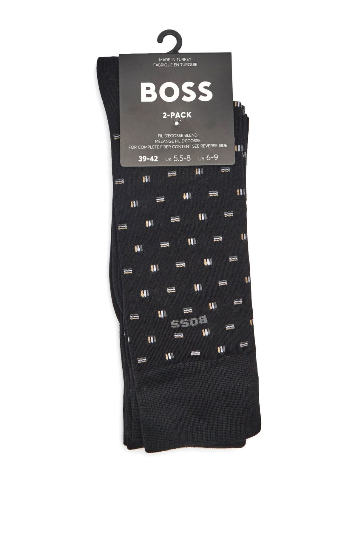 BOSS ΚΑΛΤΣΕΣ 2P RS ICONIC MINI MC ΜΑΥΡΟ