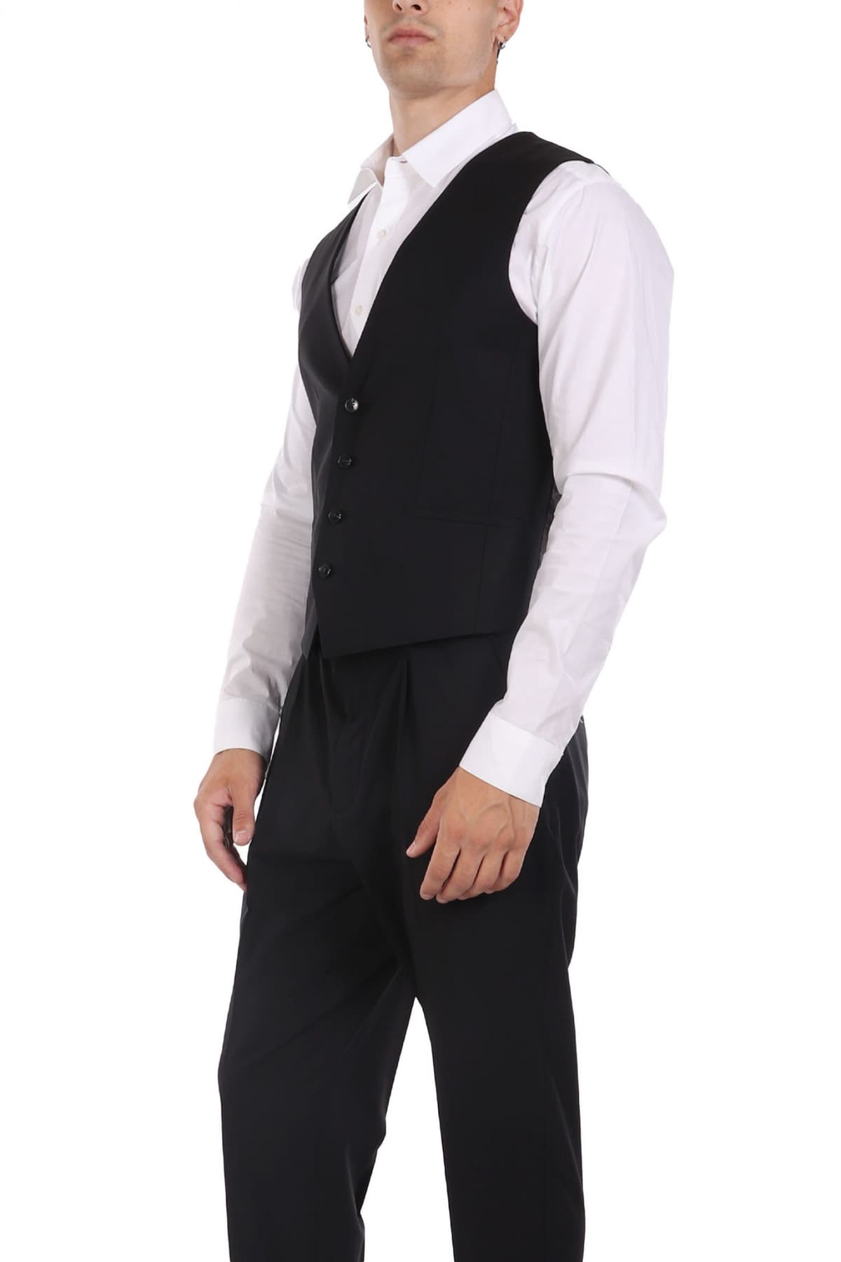 Men's Vests Hugo Black