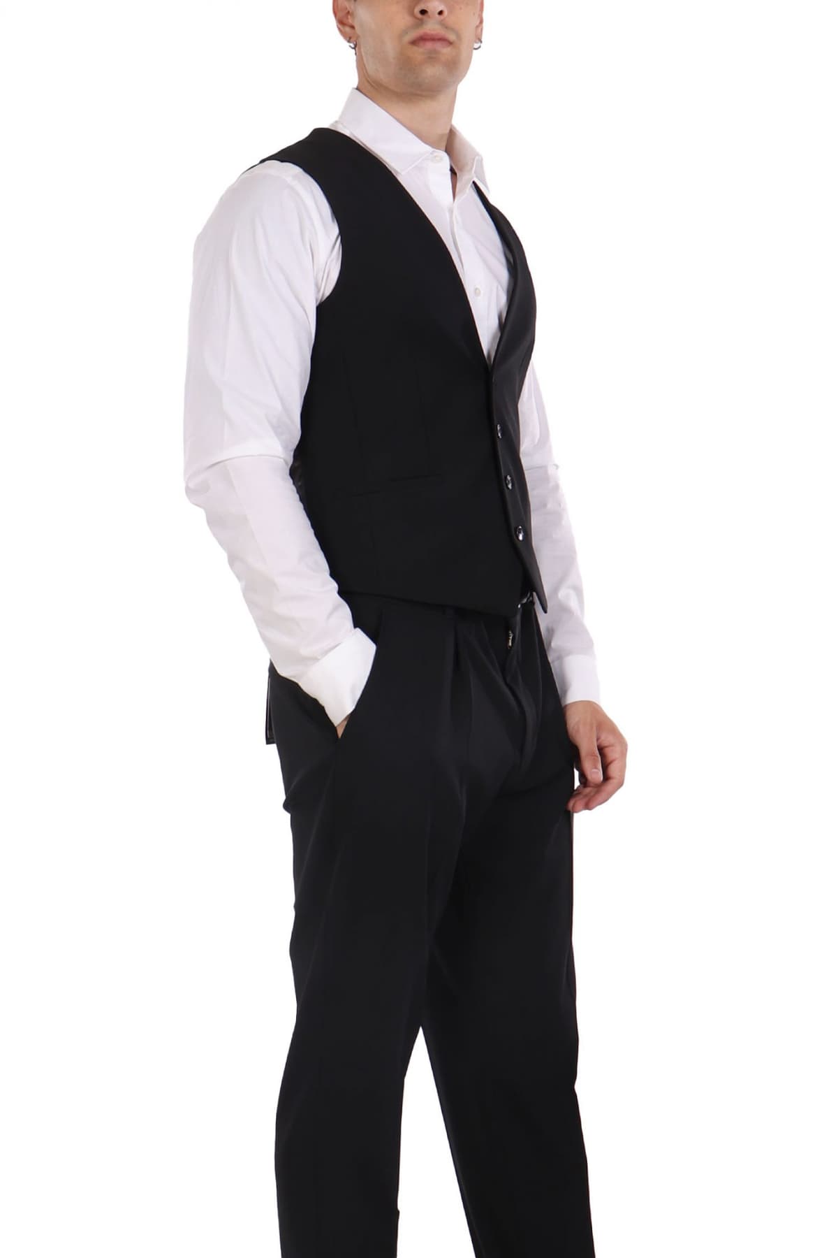 Men's Vests Hugo Black