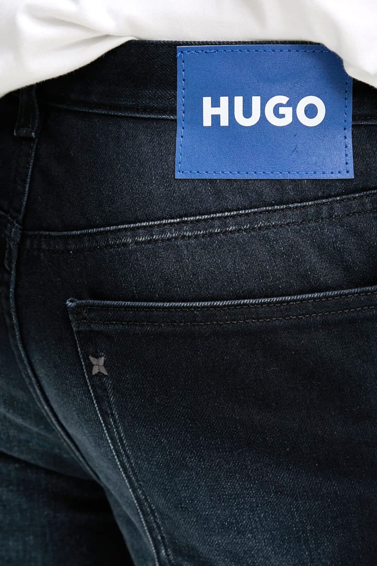 HUGO BLUE ΠΑΝΤΕΛΟΝΙ JEANS BRODY TAPERED FIT ΜΠΛΕ