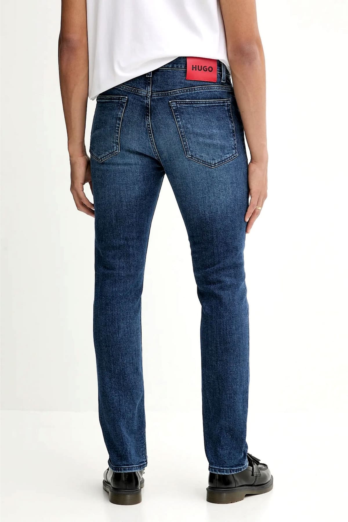 HUGO ΠΑΝΤΕΛΟΝΙ JEANS 708 SLIM FIT ΜΠΛΕ