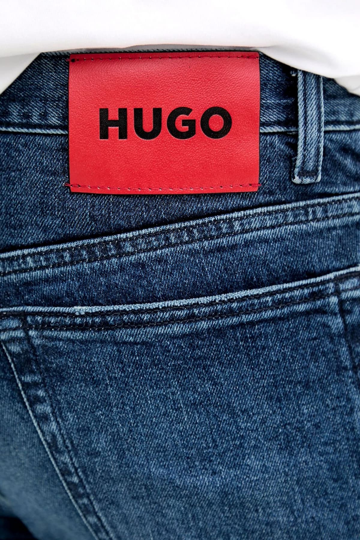 HUGO ΠΑΝΤΕΛΟΝΙ JEANS 708 SLIM FIT ΜΠΛΕ