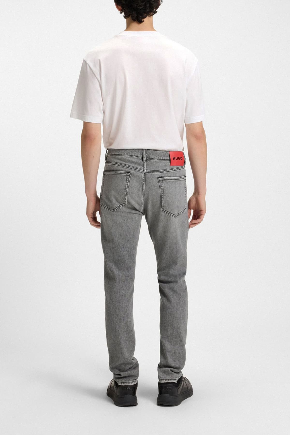 HUGO ΠΑΝΤΕΛΟΝΙ JEANS 708 SLIM FIT ΓΚΡΙ