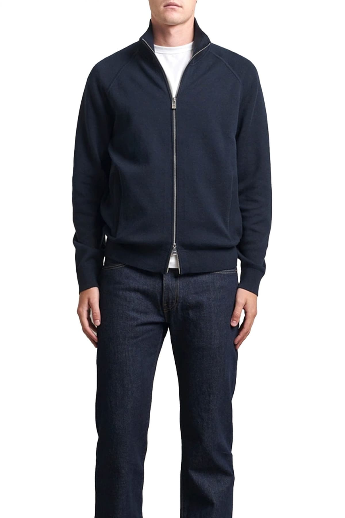 BOSS ΠΛΕΚΤΟ FULLZIP H-IDINO ΜΠΛΕ