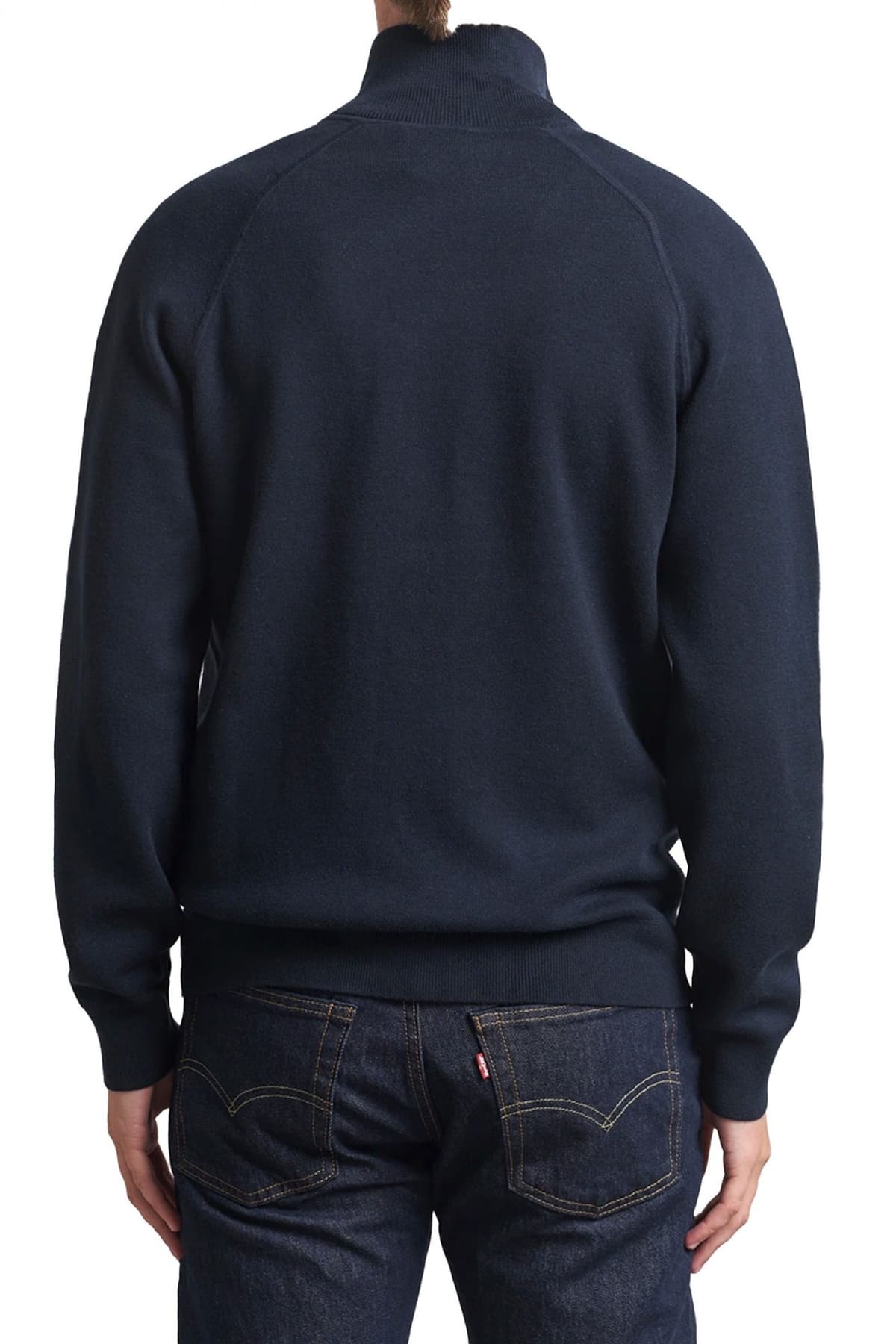 BOSS ΠΛΕΚΤΟ FULLZIP H-IDINO ΜΠΛΕ