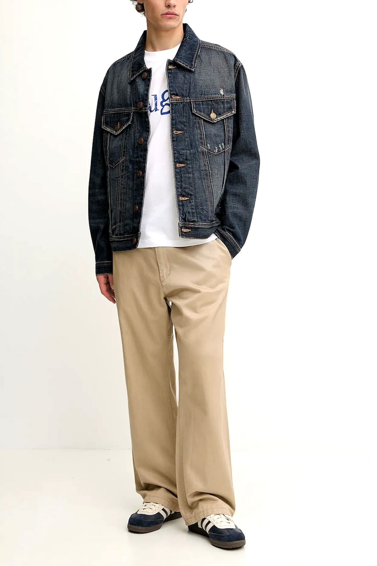 HUGO BLUE Τ-SHIRT NUGIX ΛΕΥΚΟ