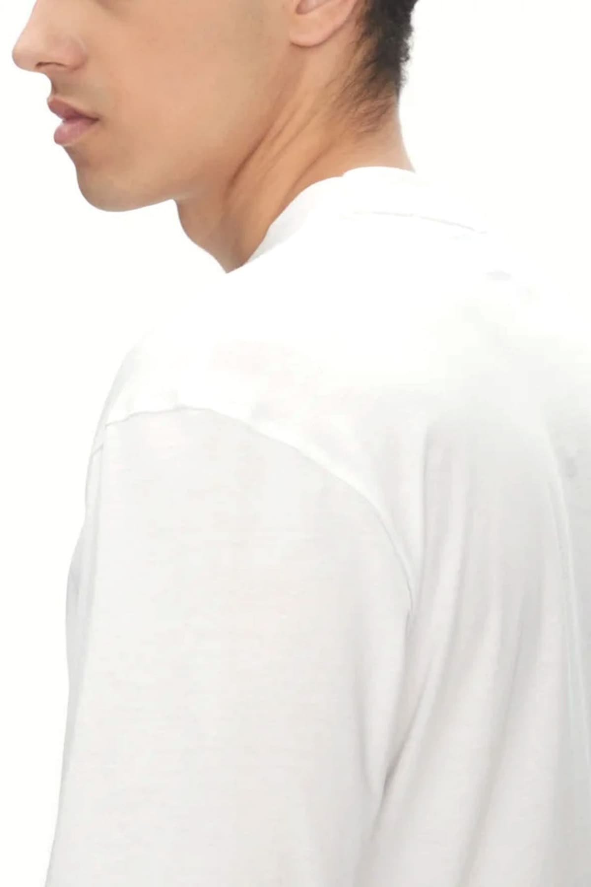 HUGO BLUE Τ-SHIRT NALAX ΛΕΥΚΟ