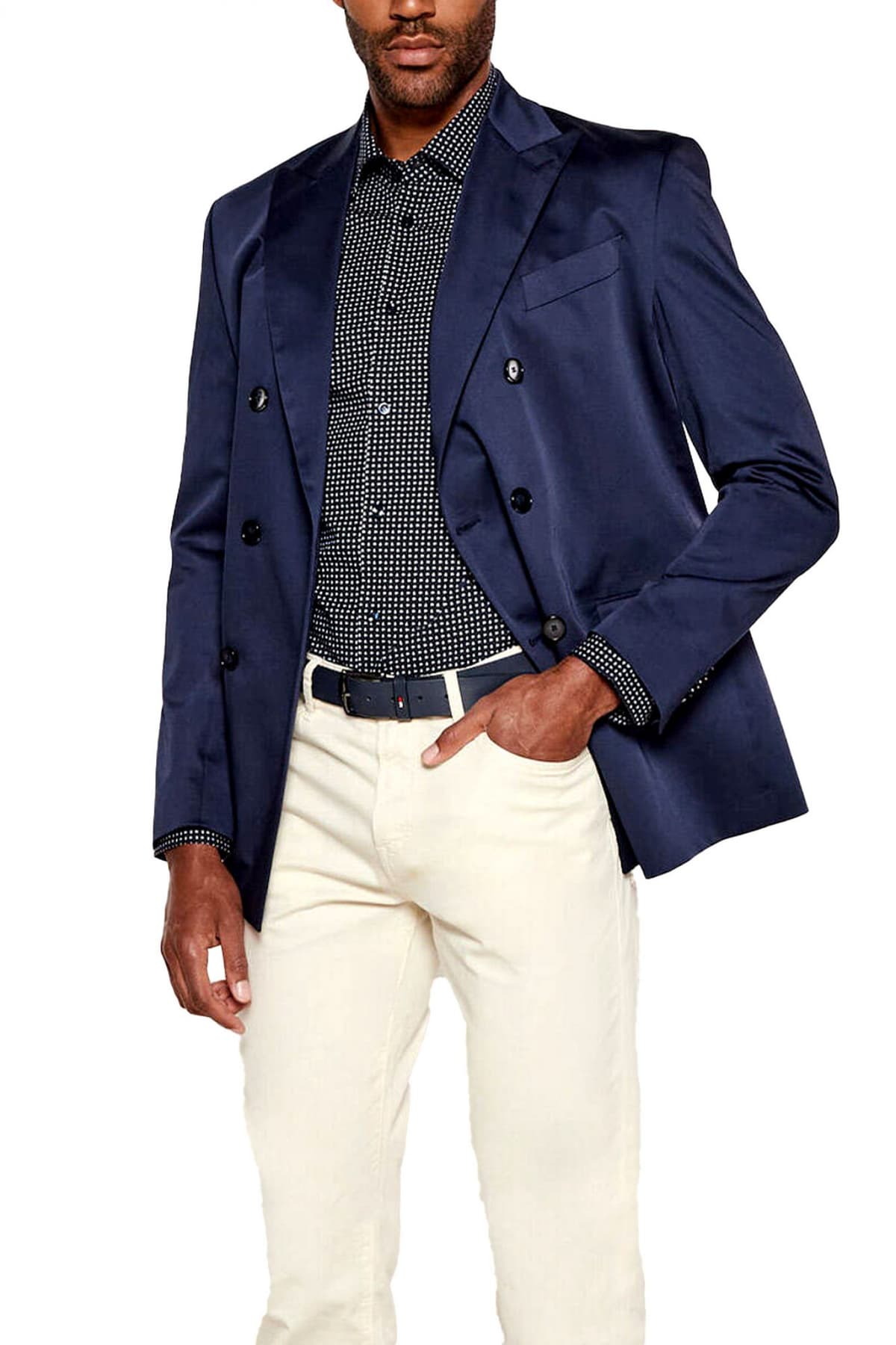 Men's Shirts Boss Blue