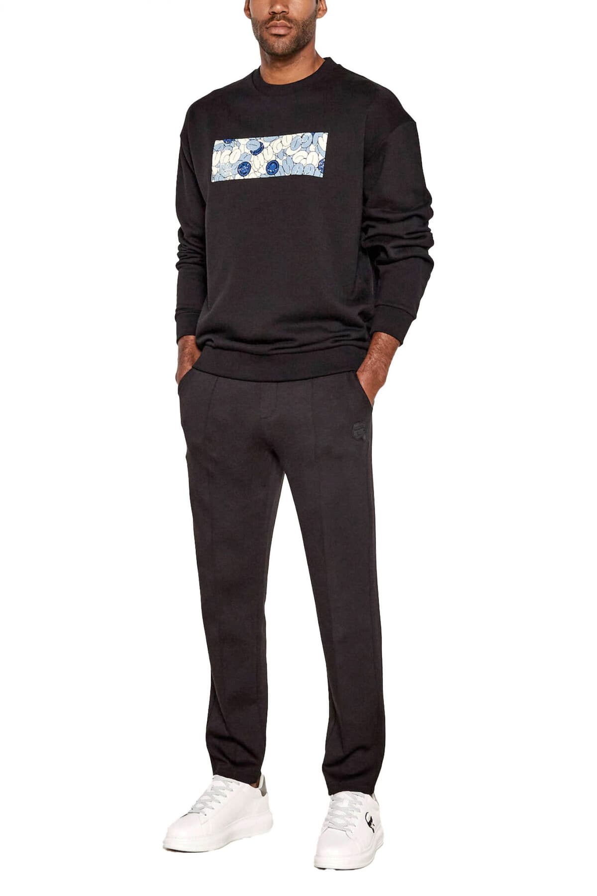 HUGO BLUE ΦΟΥΤΕΡ ΛΑΙΜΟΚΟΨΗ NEPRIX ΜΑΥΡΟ