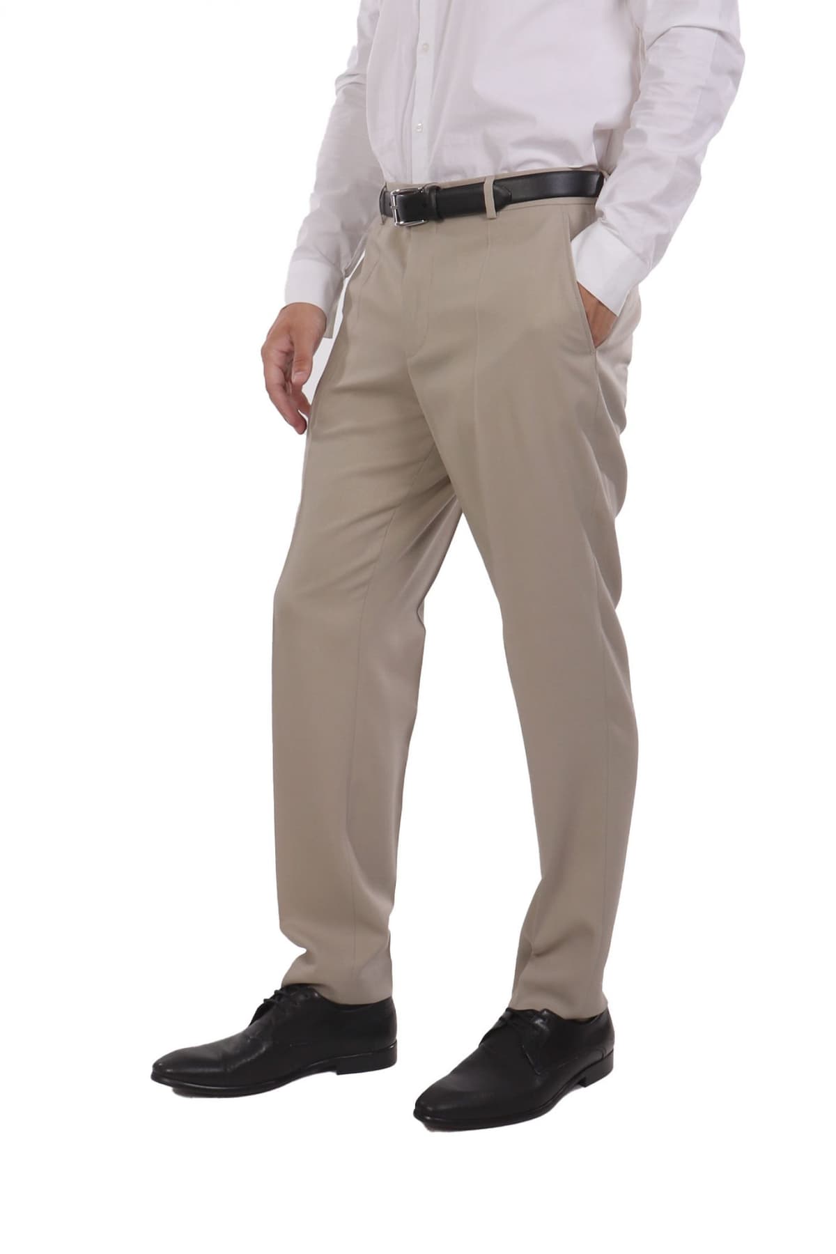 BOSS ΠΑΝΤΕΛΟΝΙ CHINO TAPERED FIT H-PERIN-WG-253 ΜΠΕΖ