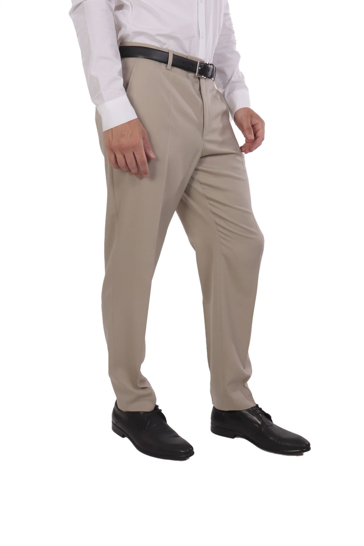 BOSS ΠΑΝΤΕΛΟΝΙ CHINO TAPERED FIT H-PERIN-WG-253 ΜΠΕΖ