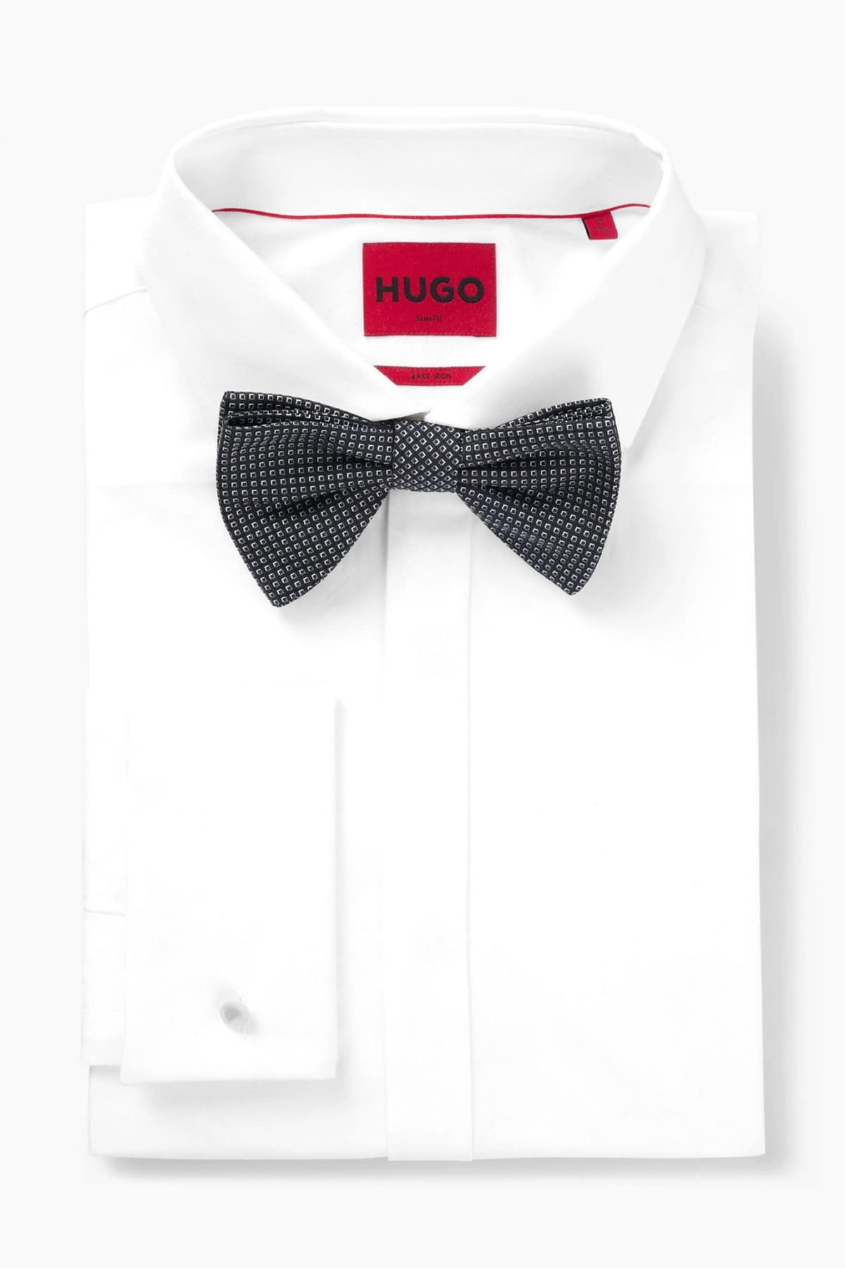 HUGO ΠΑΠΙΓΙΟΝ BOW TIE ΜΑΥΡΟ