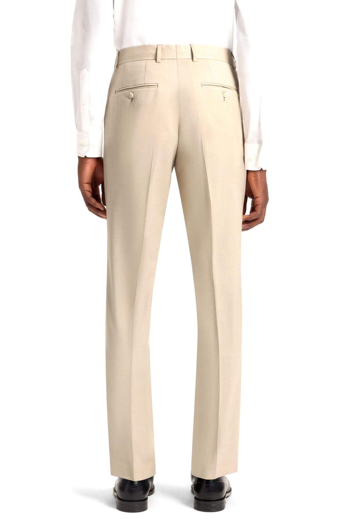 BOSS ΚΟΣΤΟΥΜΙ REGULAR FIT LANIFICIO TESSE BIELLA SUPER100 NATURAL STRETCH H-JECKSON-2PCS-253 ΜΠΕΖ