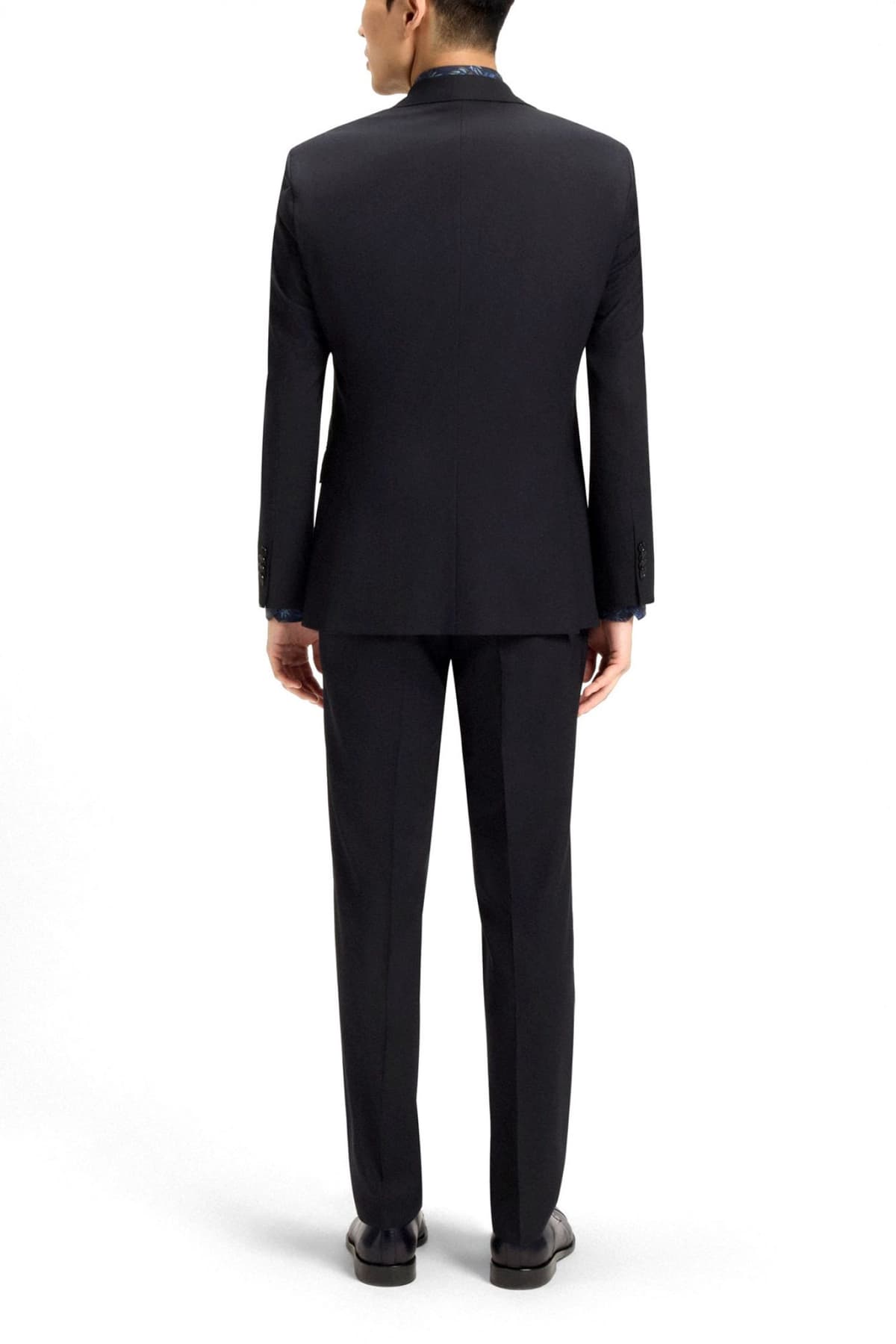 BOSS ΚΟΣΤΟΥΜΙ ΡΙΓΕ ΜΕ ΓΙΛΕΚΟ REGULAR FIT REDA STRETCH H-JECKSON-3PCS-253 ΜΠΛΕ