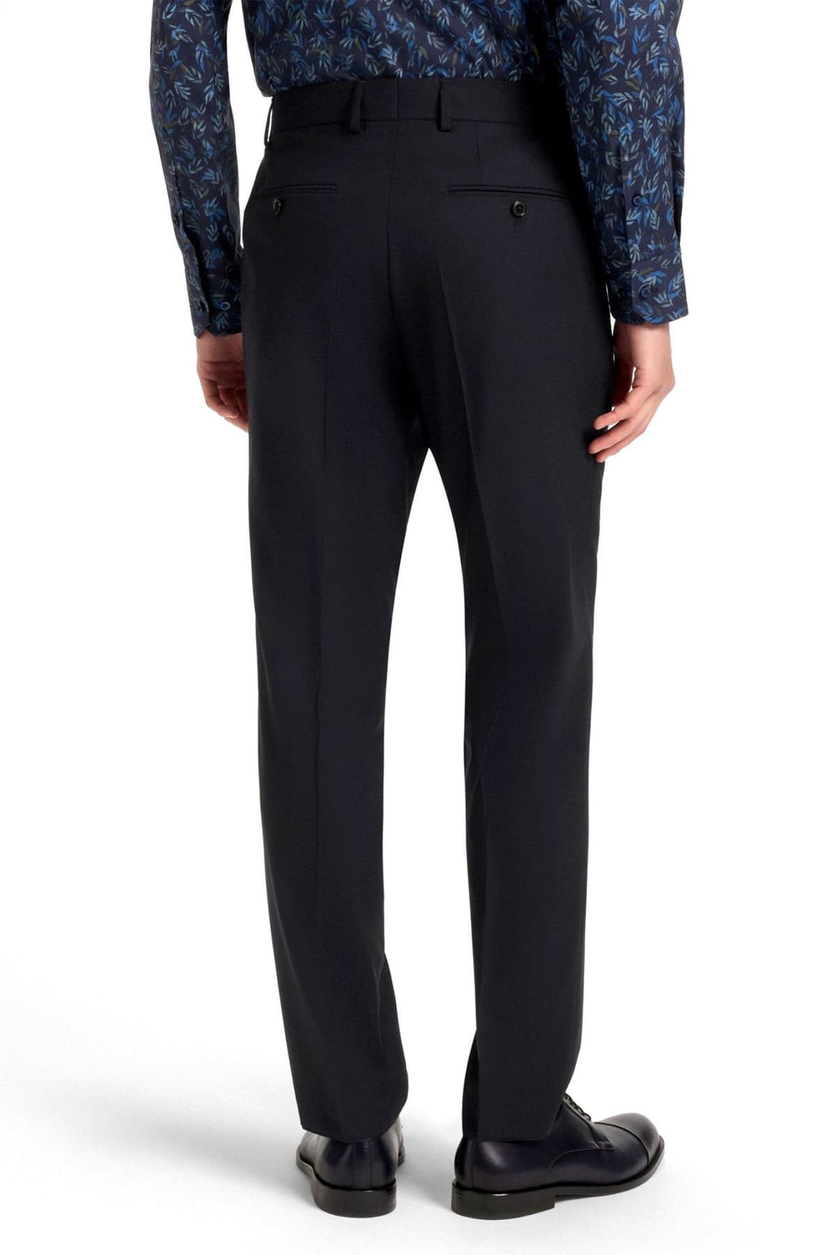 BOSS ΚΟΣΤΟΥΜΙ ΡΙΓΕ ΜΕ ΓΙΛΕΚΟ REGULAR FIT REDA STRETCH H-JECKSON-3PCS-253 ΜΠΛΕ