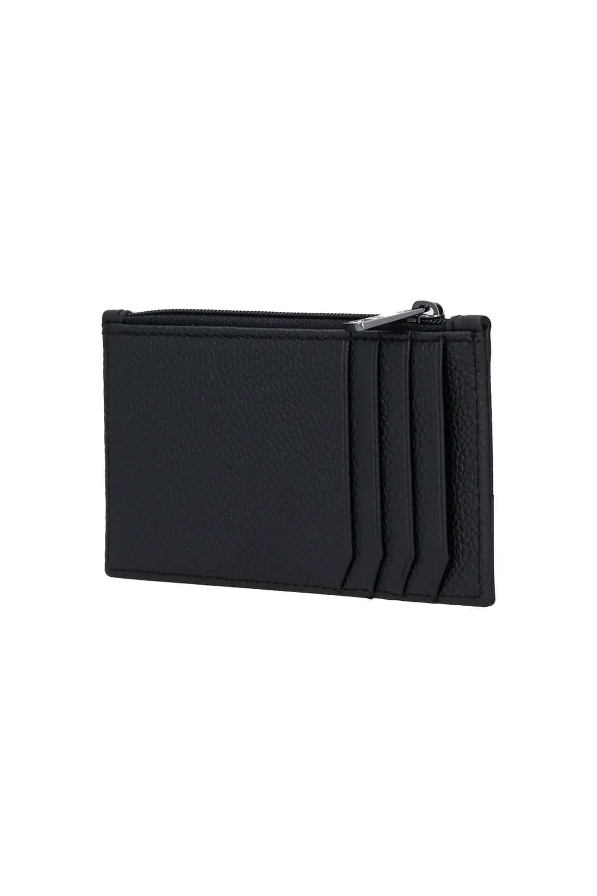 HUGO ΘΗΚΗ ΚΑΡΤΩΝ QUANTIC_ZIP_CARDCASE ΜΑΥΡΟ