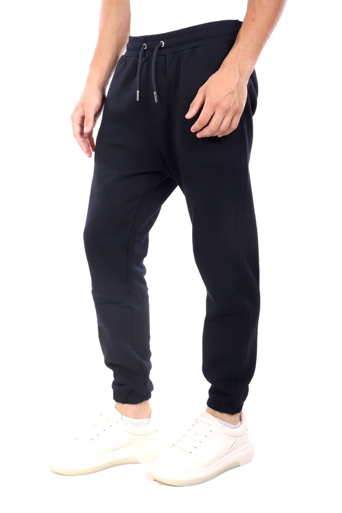 KARL LAGERFELD ΠΑΝΤΕΛΟΝΙ ΦΟΡΜΑ LOGO ΜΠΛΕ