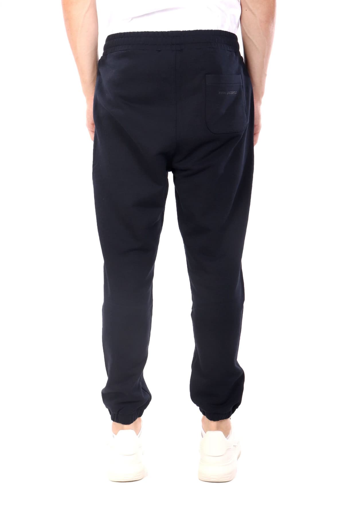 KARL LAGERFELD ΠΑΝΤΕΛΟΝΙ ΦΟΡΜΑ LOGO ΜΠΛΕ