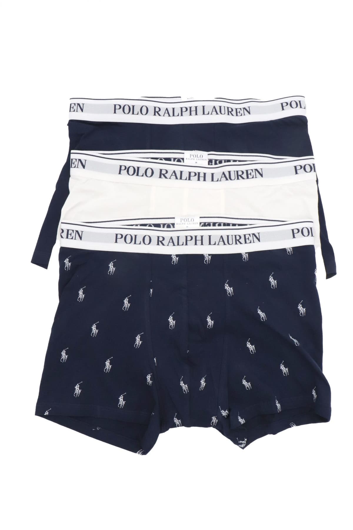 RALPH LAUREN UNDERWEAR ΕΣΩΡΟΥΧΟ ΣΕΤ 3PACK STRETCH COTTON TRUNK ΜΠΛΕ