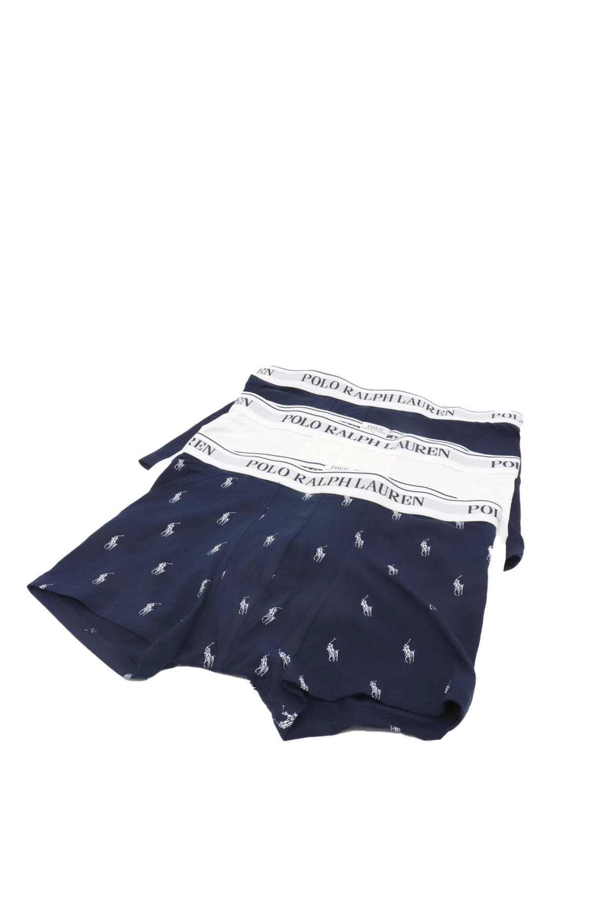 RALPH LAUREN UNDERWEAR ΕΣΩΡΟΥΧΟ ΣΕΤ 3PACK STRETCH COTTON TRUNK ΜΠΛΕ