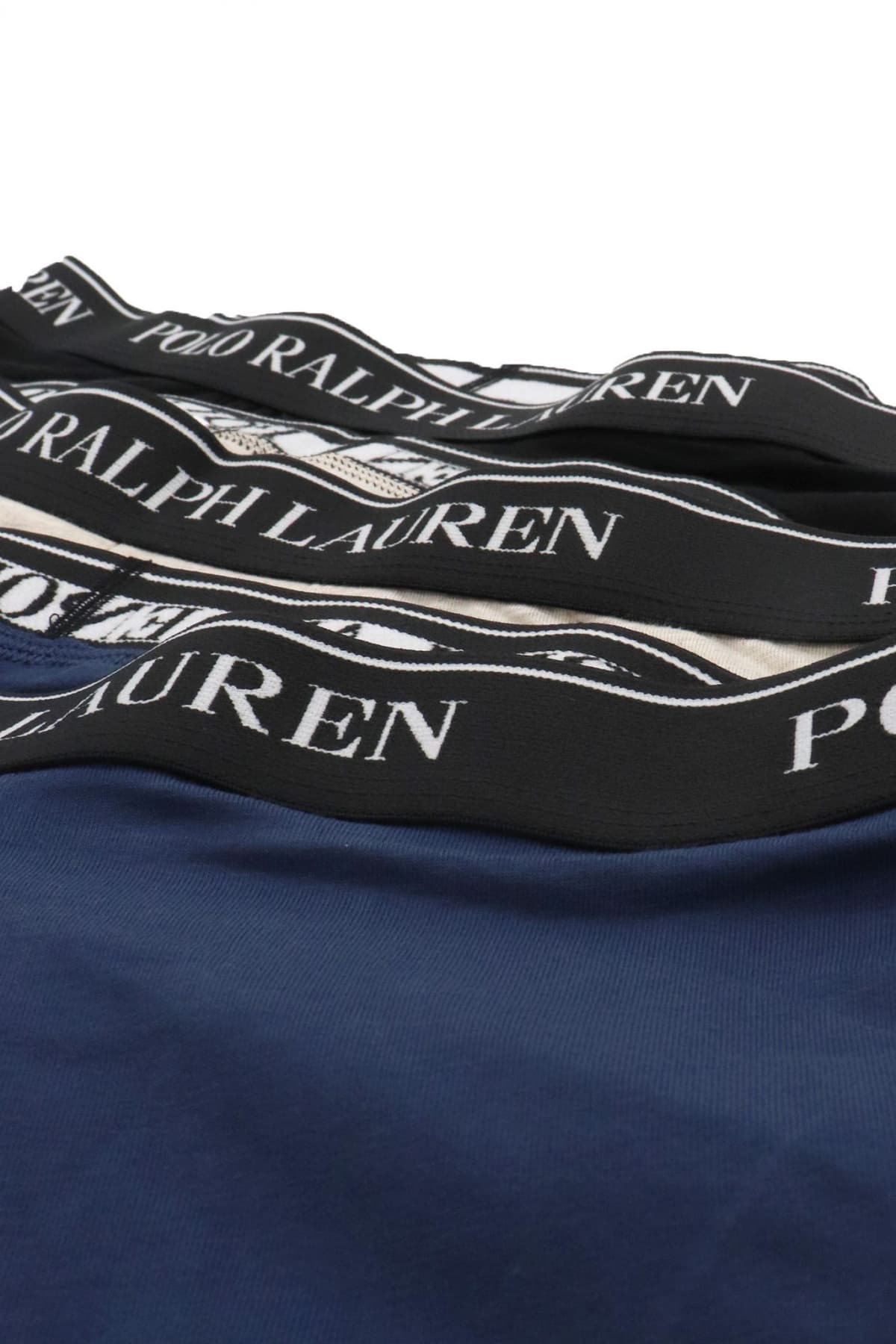 RALPH LAUREN UNDERWEAR ΕΣΩΡΟΥΧΟ ΣΕΤ 3PACK STRETCH COTTON TRUNK ΜΠΛΕ-ΓΚΡΙ-ΜΑΥΡΟ