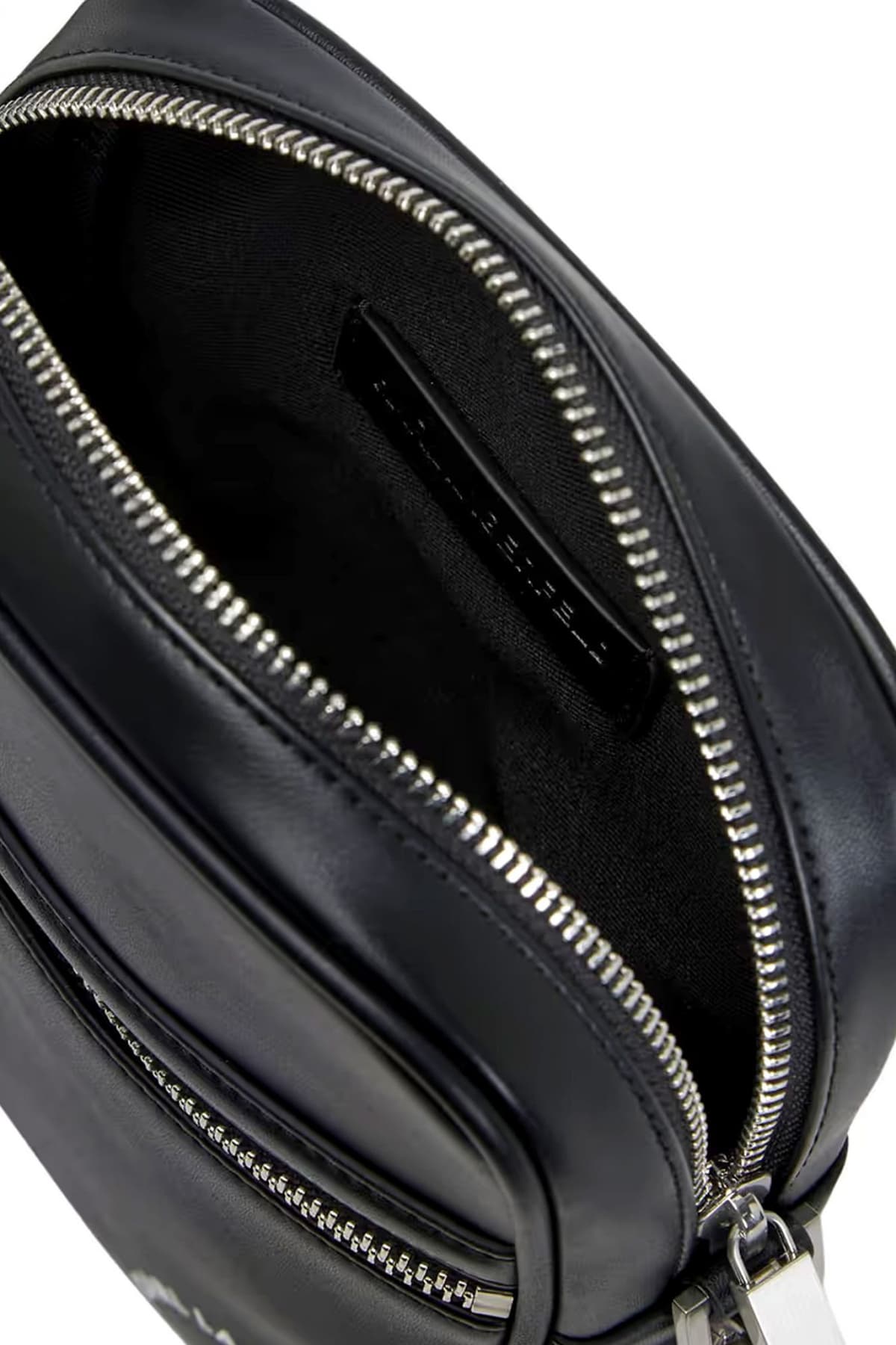 KARL LAGERFELD ΤΣΑΝΤΑΚΙ CROSSBODY LOGO ΜΑΥΡΟ