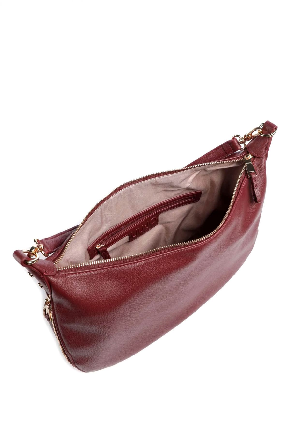 LIU-JO BETTER ΤΣΑΝΤΑ SHOULDER HOBO ΜΠΟΡΝΤΩ