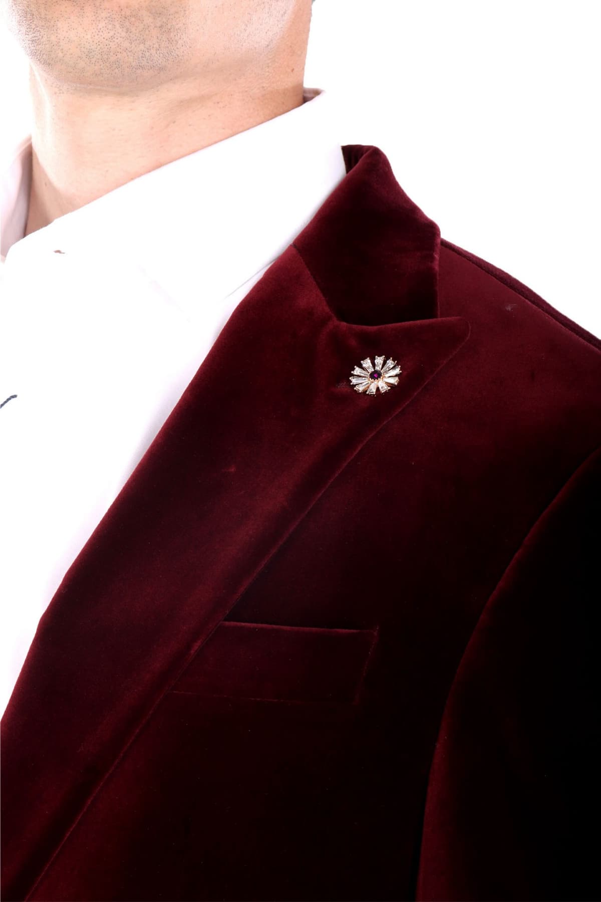 BALDESSARINI ΣΑΚΑΚΙ SLIM FIT SANDER-V ΜΠΟΡΝΤΩ