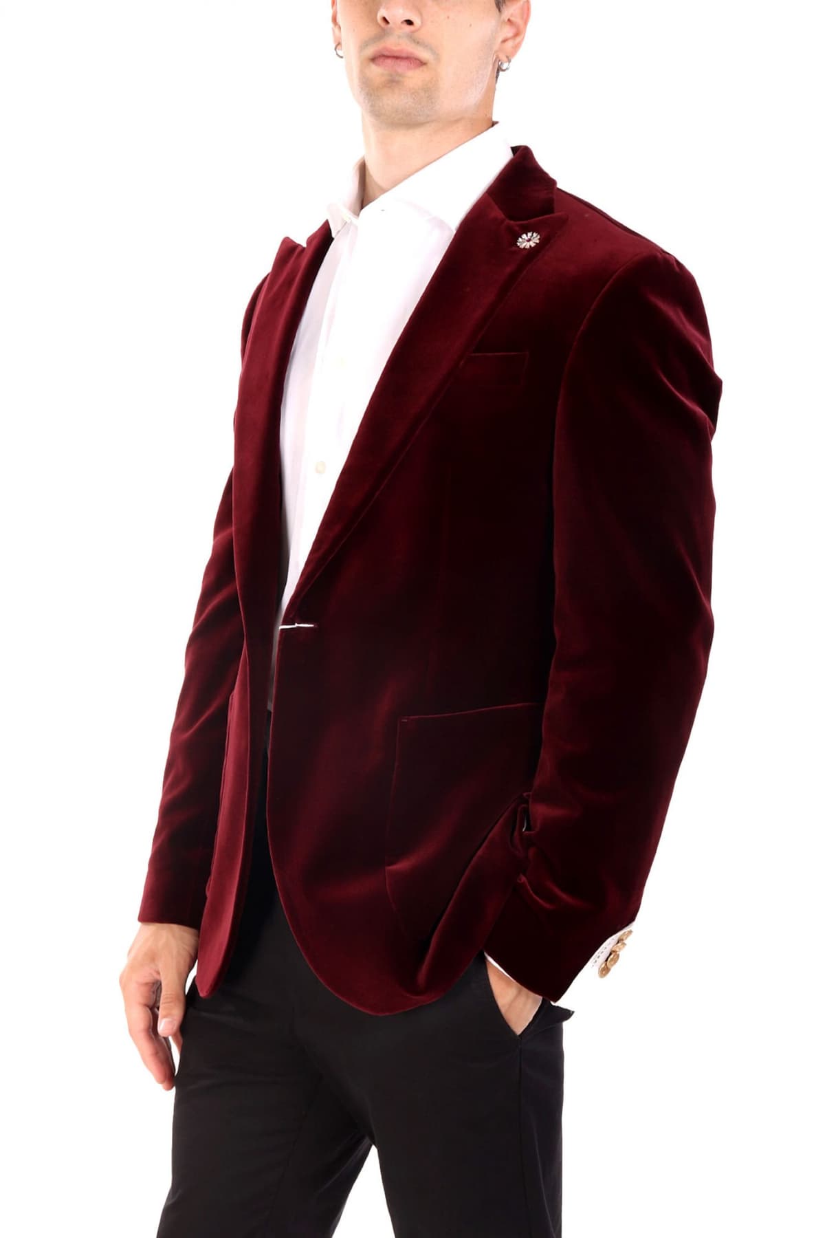 BALDESSARINI ΣΑΚΑΚΙ SLIM FIT SANDER-V ΜΠΟΡΝΤΩ