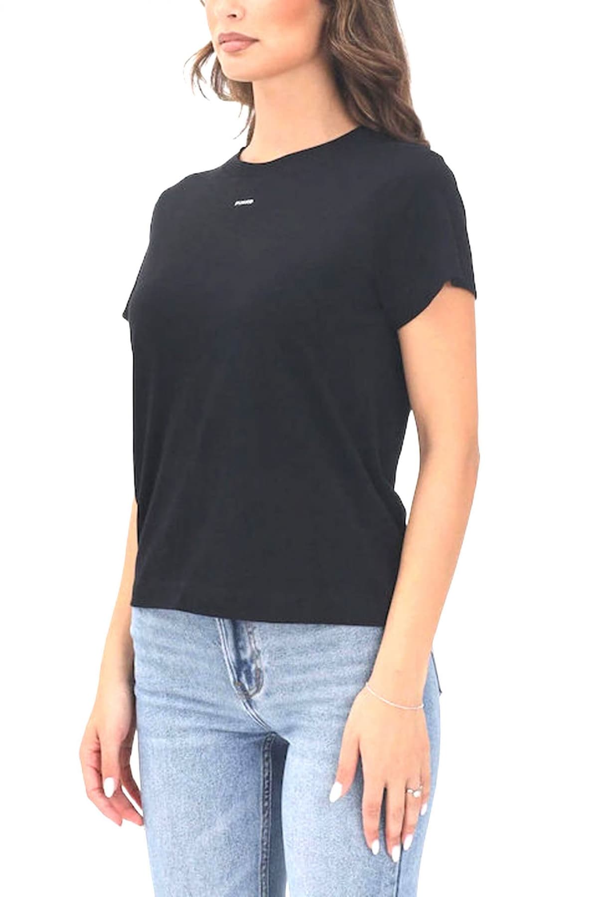 PINKO T-SHIRT BASICO T-SHIRT ΜΑΥΡΟ