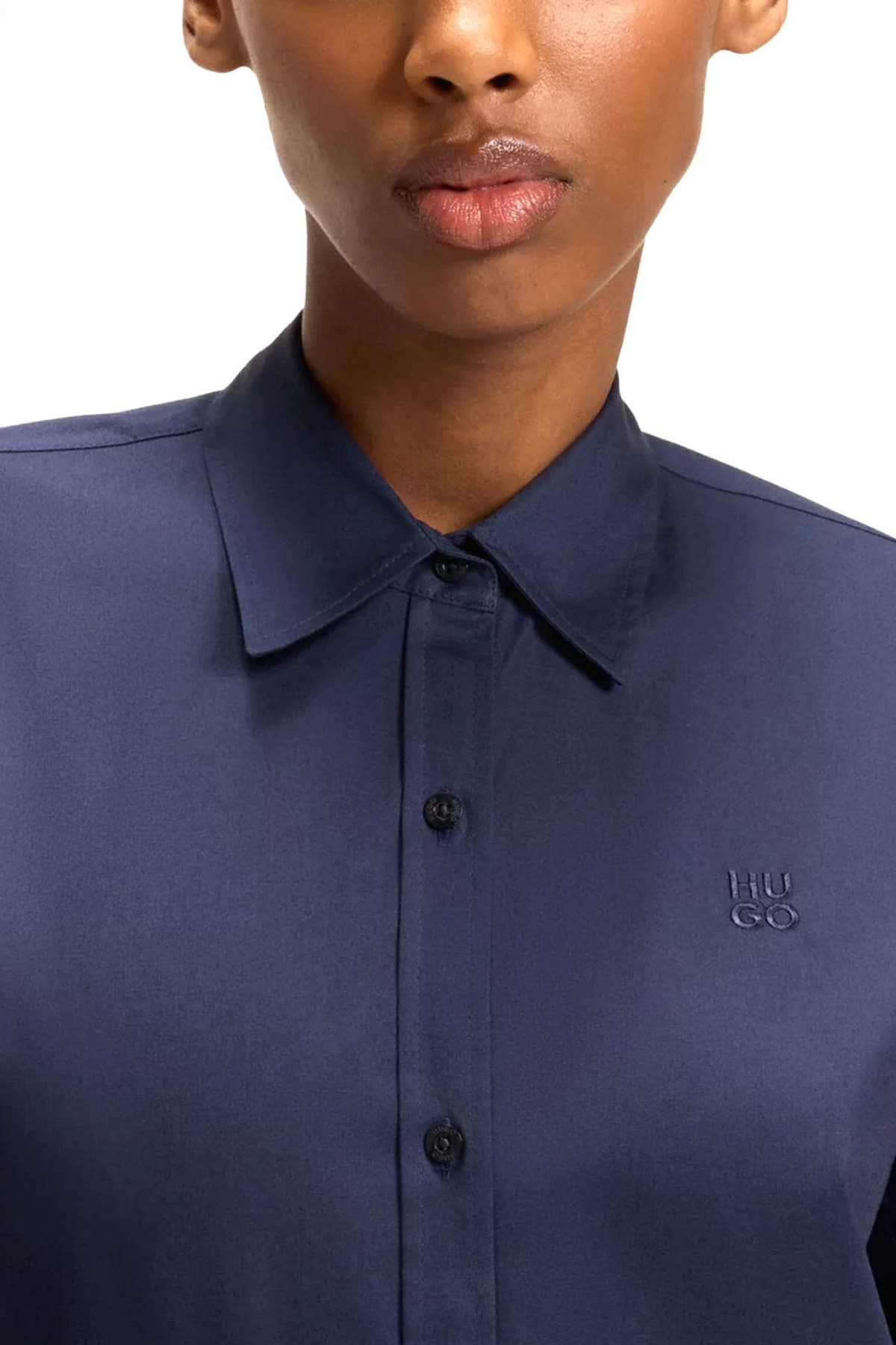 HUGO ΠΟΥΚΑΜΙΣΟ THE ESSENTIAL SHIRT ΜΠΛΕ