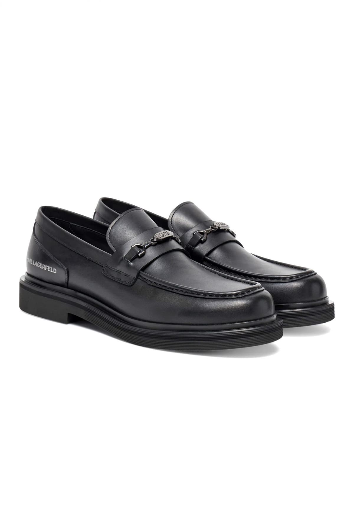 KARL LAGERFELD ΠΑΠΟΥΤΣΙΑ LOAFER KINGSTON ΜΑΥΡΟ
