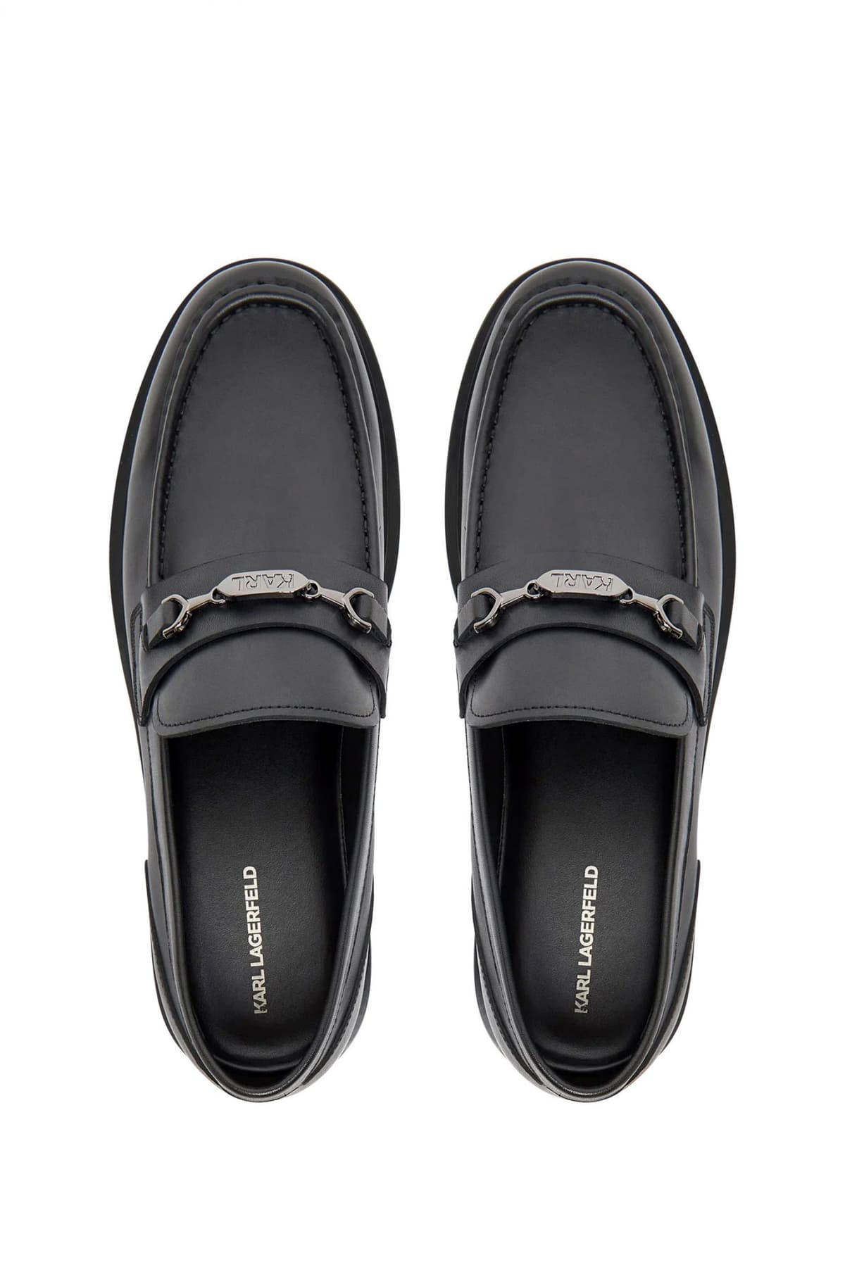 KARL LAGERFELD ΠΑΠΟΥΤΣΙΑ LOAFER KINGSTON ΜΑΥΡΟ