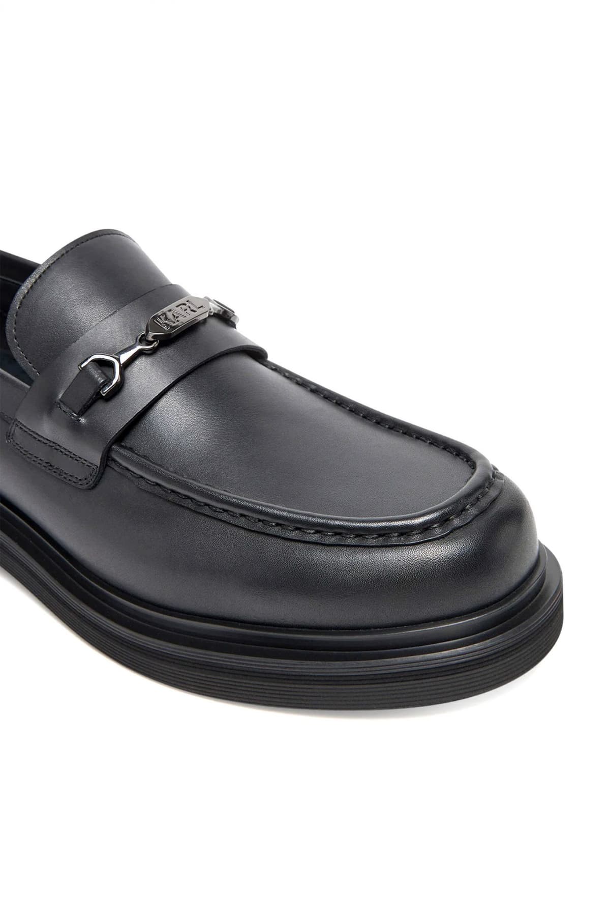 KARL LAGERFELD ΠΑΠΟΥΤΣΙΑ LOAFER KINGSTON ΜΑΥΡΟ