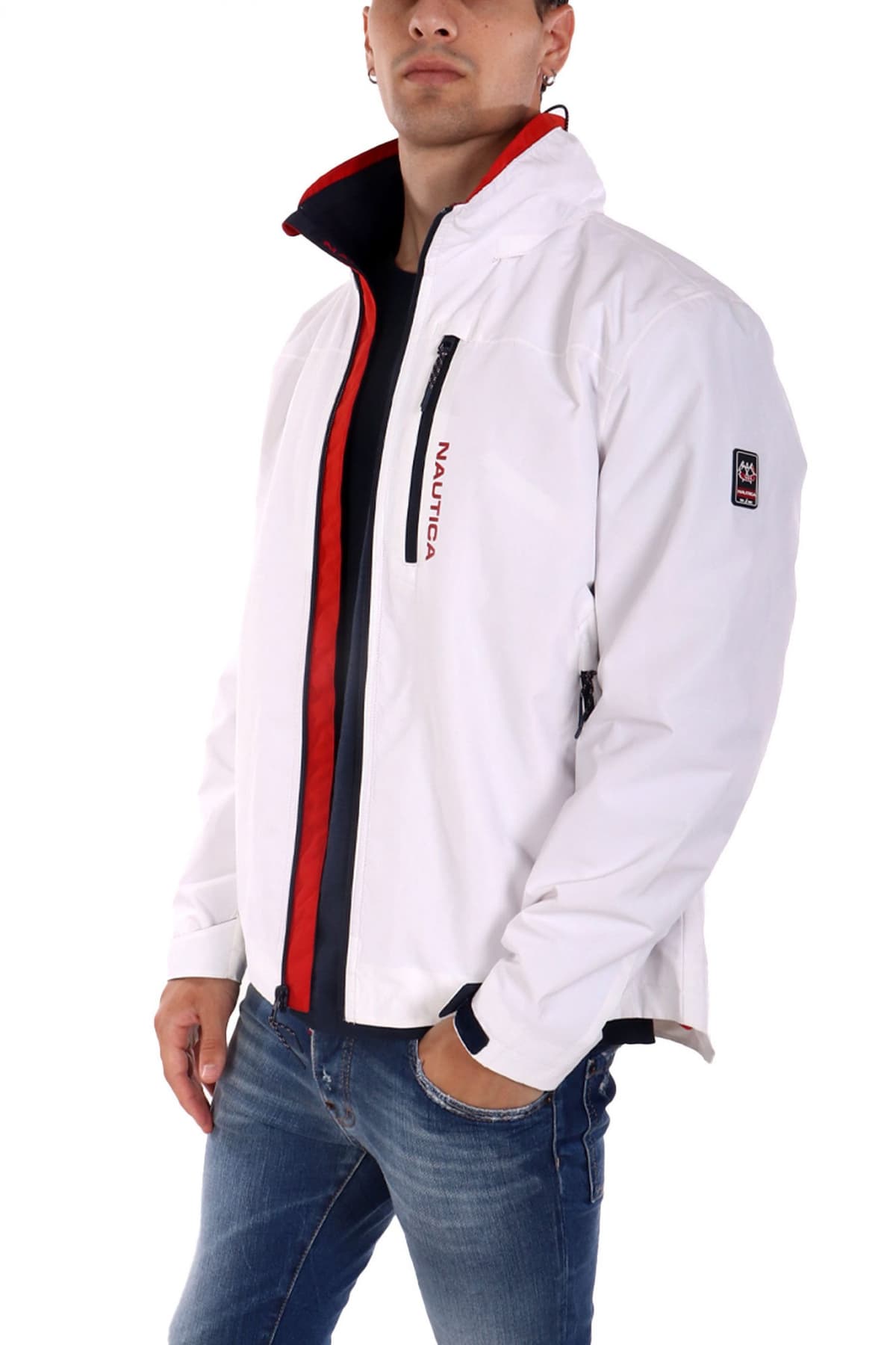 Men's Jackets & Coats Nautica White