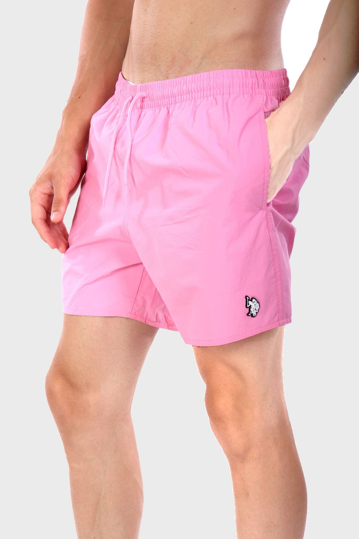 U.S.POLO ASSN. ΜΑΓΙΟ ΑΝΔΡΙΚΟ ΡΟΖ