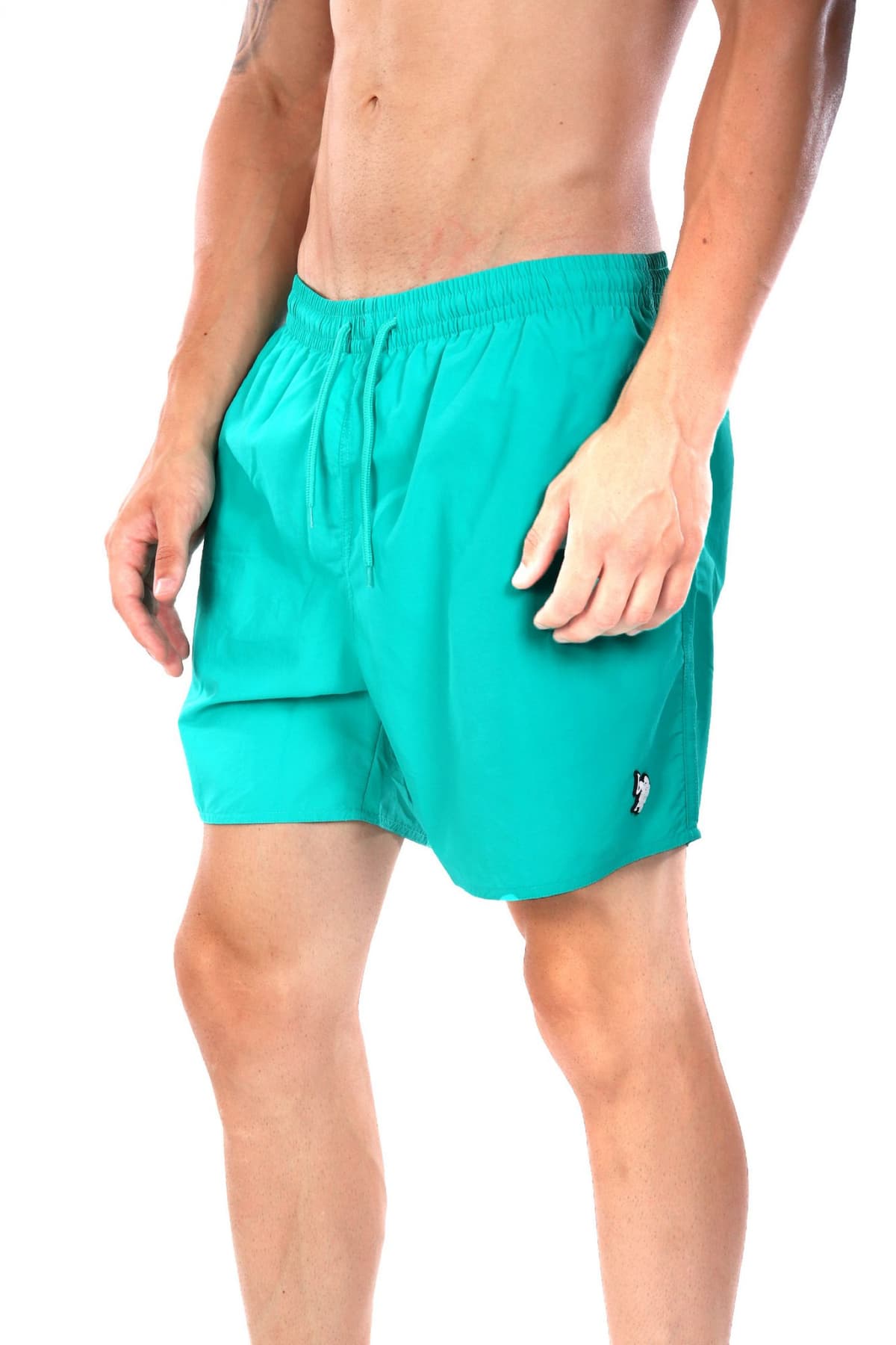 U.S.POLO ASSN. ΜΑΓΙΟ ΑΝΔΡΙΚΟ ΠΡΑΣΙΝΟ ΠΕΤΡΟΛ