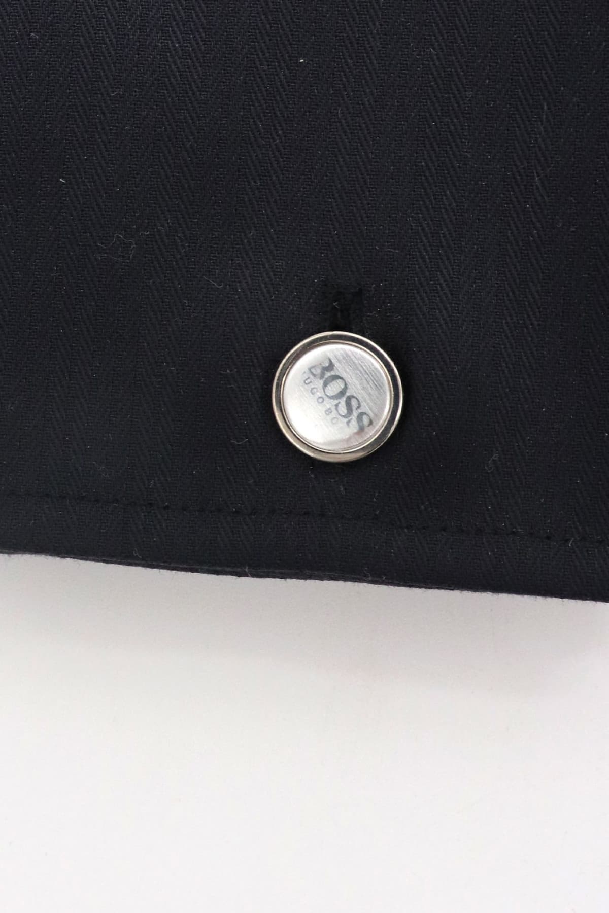 BOSS ΠΟΥΚΑΜΙΣΟ ΔΙΠΛΗ ΜΑΝΣΕΤΑ LAWRENCE REGULAR FIT ΜΑΥΡΟ