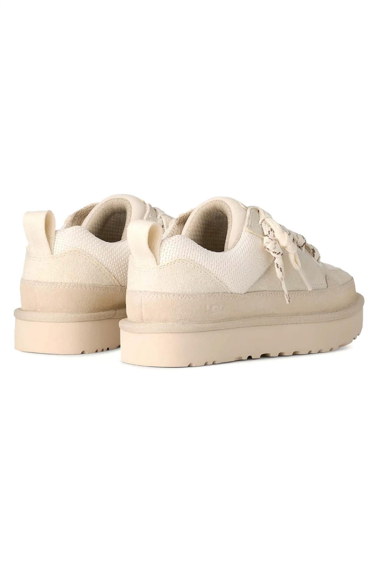 UGG ΠΑΠΟΥΤΣΙΑ SNEAKERS LO LOWMEL LOGO ΜΠΕΖ ANOIXTO